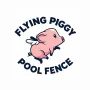 Flying Piggy Pool Fence