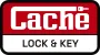 the cache lock and key logo