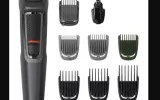 Philips trimmer with self-sharpening blades