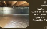 summer crawl space repair