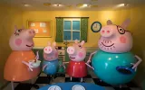 peppa pig diorama exhibit