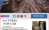 4×4 tyres, also known as SUV tyres 
