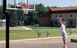 In ground Basketball Hoop