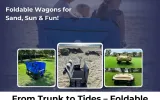 beach wagons, foldable wagon