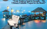 wagon for beach, foldable wagon