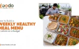weekly healthy meal menu