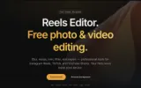Free photo and video editor which respects your privacy