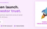 token launch press release
