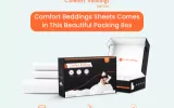 white bed sheets