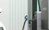 Siemens displays an automated charging station