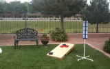 Cornhole Game BAckyard