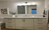 bathroom vanity installation