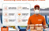 Online Food on Train