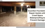 Crawl space waterproofing