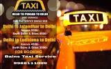 Ludhiana To Delhi Taxi Service
