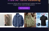 PiTarot AI powered tarot reading platform screenshot