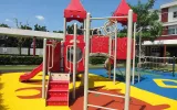 outdoor children's playground equipment