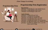Proprietorship, proprietorship firm, proprietorship firm registration