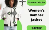 Designer Bomber Jacket For Womens